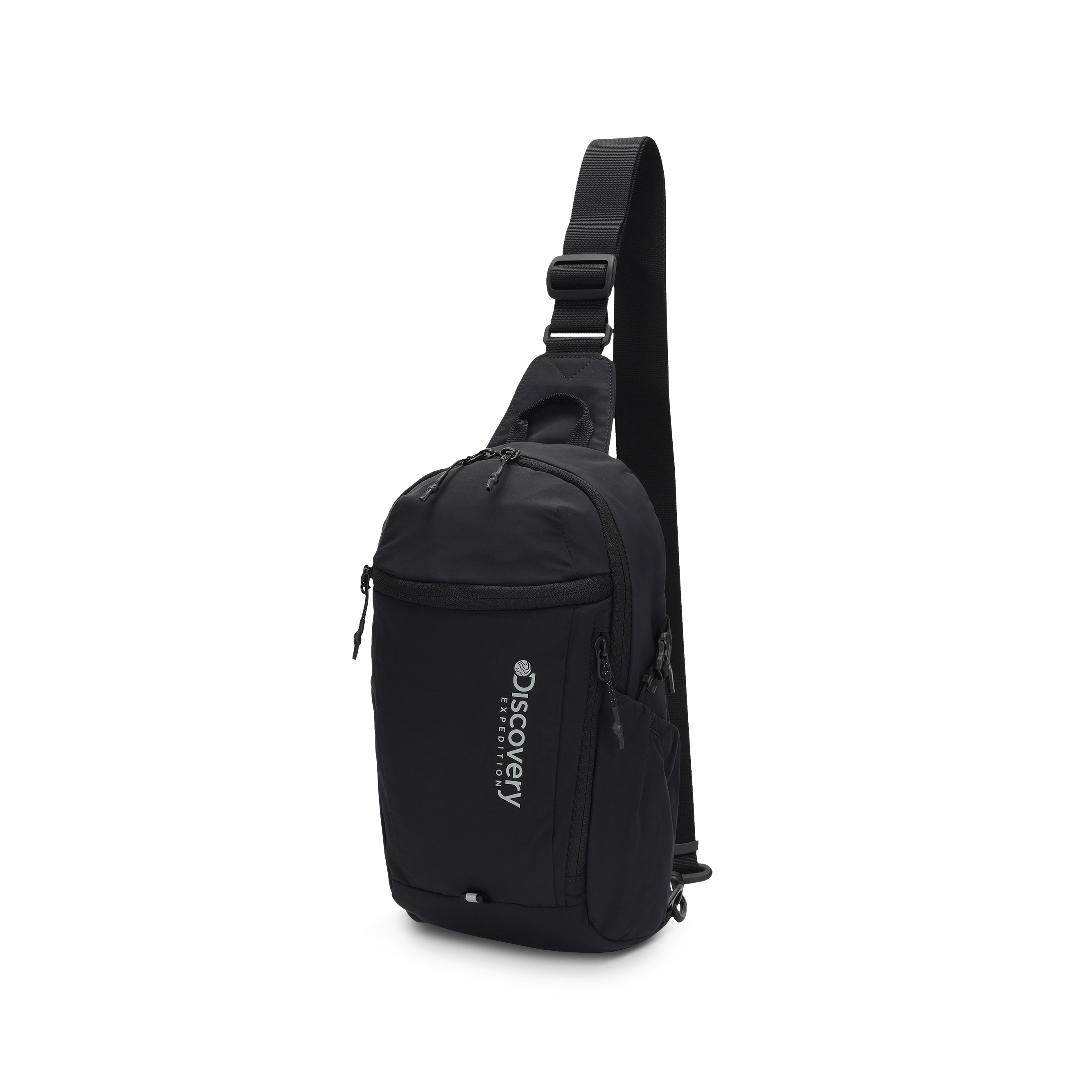 韩国代购DISCOVERY男款环保反光斜挎包耐用Ripstop户外包DXSG3046