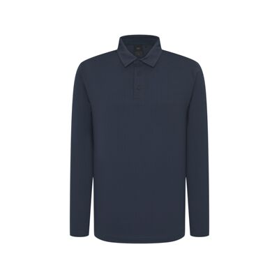 韩国代购26春夏K2长袖POLO衫透气柔软男户外休闲运动KMP26261