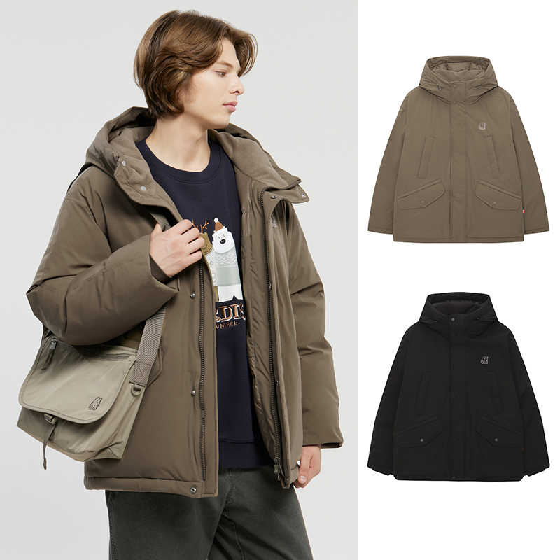 NORDISK韩国代购25冬男女户外连帽防风保暖休闲鸭绒羽绒服外套