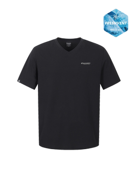 韩国代购26春夏DISCOVERY男士冷感UV防护短袖户外休闲衣DXRS77063