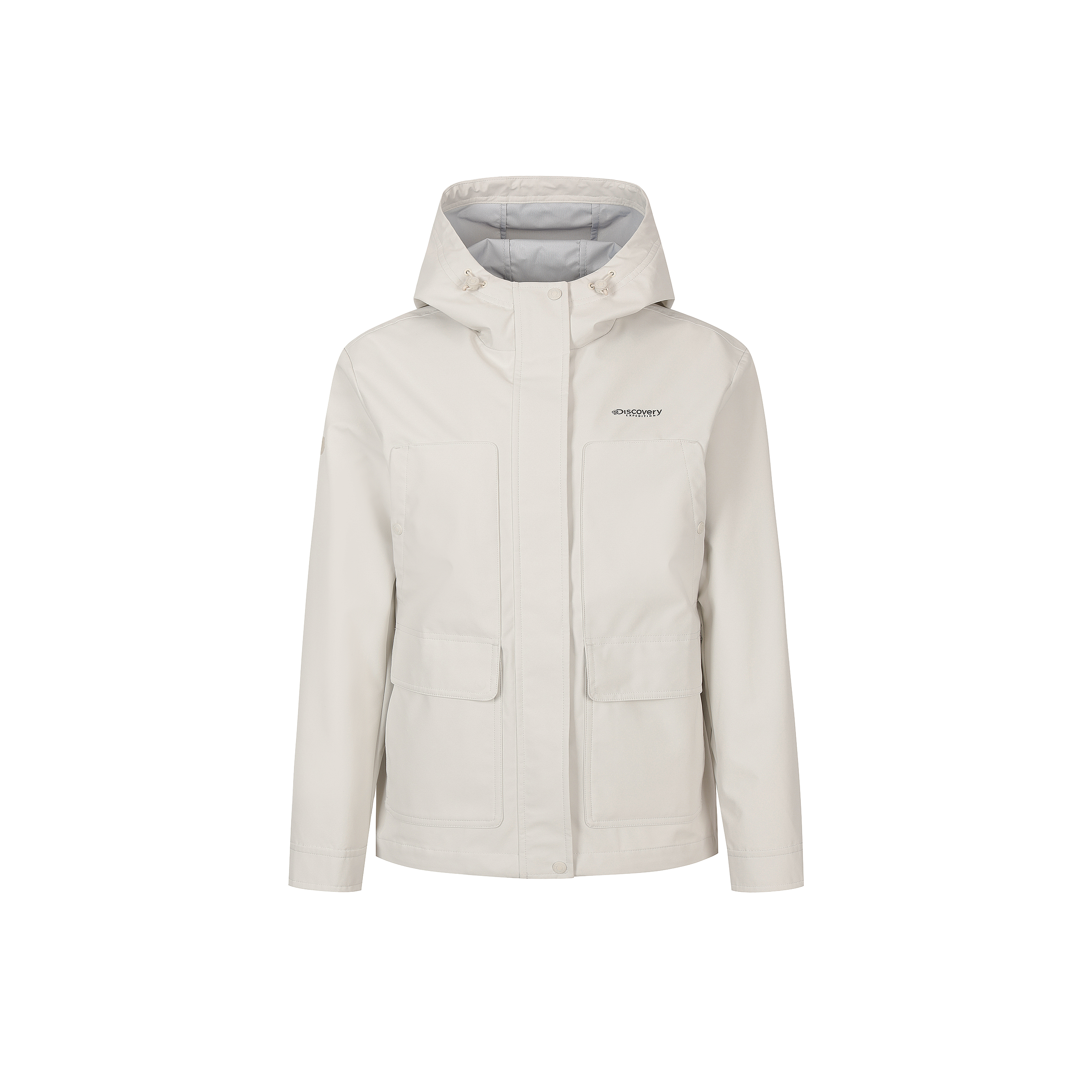 韩国直邮2026春DISCOVERY女款防水高透湿户外休闲衣多口袋抽绳DWW