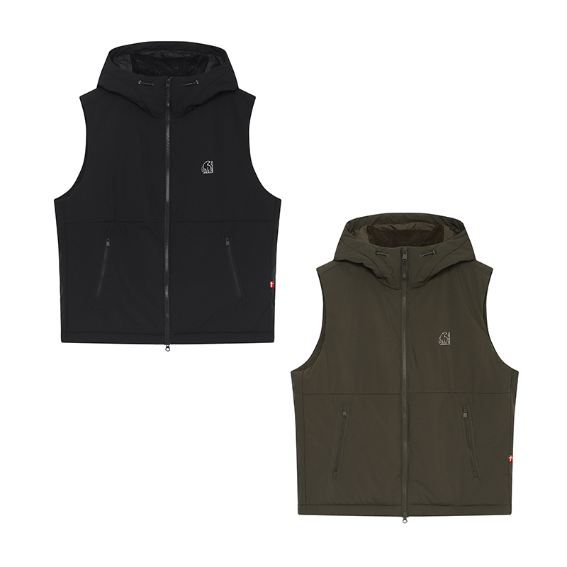 NORDISK韩国代购25秋冬男士户外保暖百搭运动休闲连帽棉服马甲