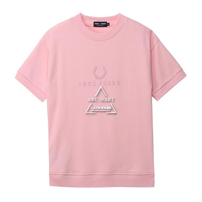 FRED PERRY/·ðÀ³µÂº«¹ú´ú¹º18ÏÄŮʿ´¿É«´ÌÐå¶ÌÐäTÐôAFPF1834103