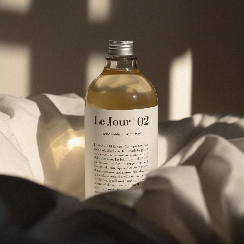 韩国Lejour ｜婴儿童有机温和洗衣液柔顺剂自然配方无残留1KG宝宝