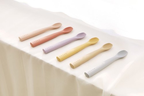Rocou高端铂金硅胶婴儿勺子餐具