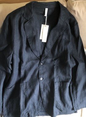 样衣处理 样衣处理  巨亏 巨划算   全亚麻男士休闲西装西服