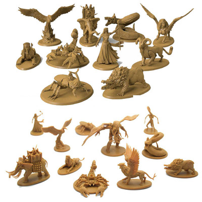 圣域桌游模型 古埃及神话法师仙鹤蝎子精飞狮羊大象法老 克苏鲁扩