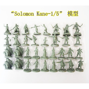 所罗门凯恩Solomon 欧洲西部人物 全新盒装 Kane桌游模型
