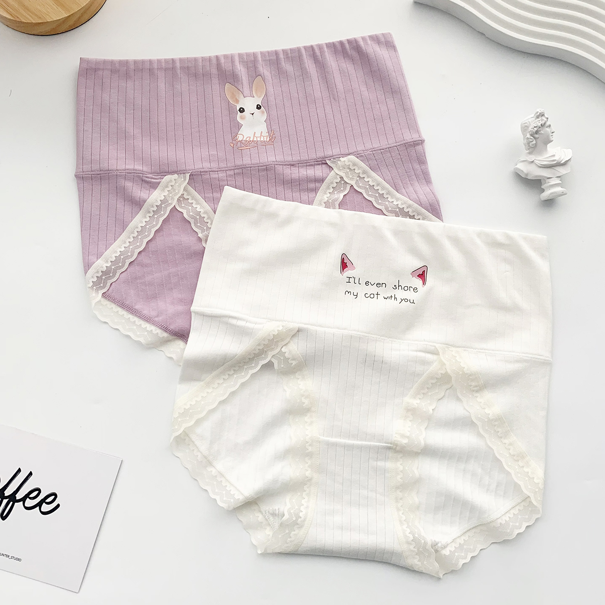 探路猫少女高腰内裤独立包装