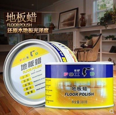 FOX狐狸地板蜡家用实木地板固体蜡地板蜡划痕修复保养去污上光