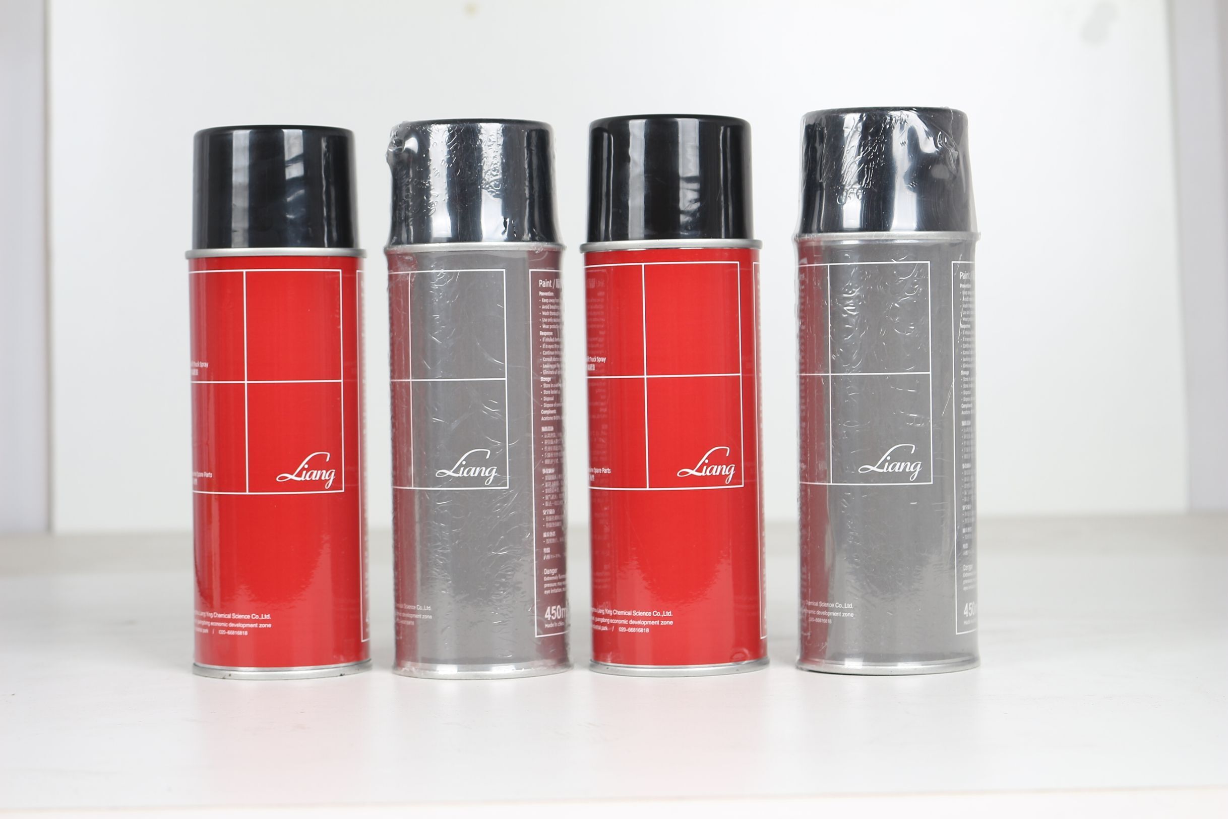 林德红色喷灌linde灰色手喷漆