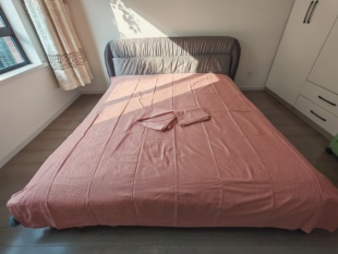 微瑕处理100%纯棉贡缎提花四件套被套200x230床单245x250枕套48x7
