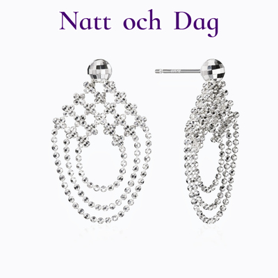 【黑夜系列】Natt Och Dag高级轻奢耳环女小众设计感