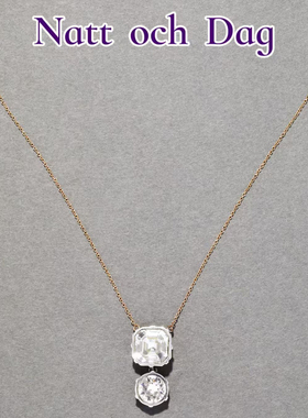 【黑夜系列】Natt och Dag方糖锁骨链设计感轻奢项链女