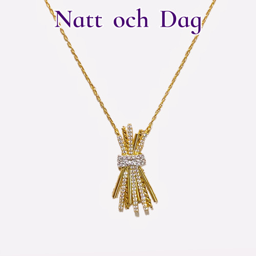 【Demeter’s Knot】Natt och Dag轻奢女百搭小众风格设计感项链