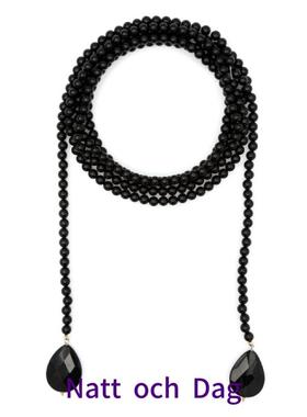 【白昼系列】Natt och Dag 黑色叠戴轻奢百搭女项链设计感