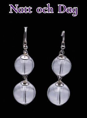 【Frigg的预言系列】Natt och Dag水珠型耳环轻奢复古风
