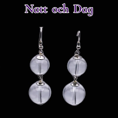 【Frigg的预言系列】Natt och Dag水珠型耳环轻奢复古风