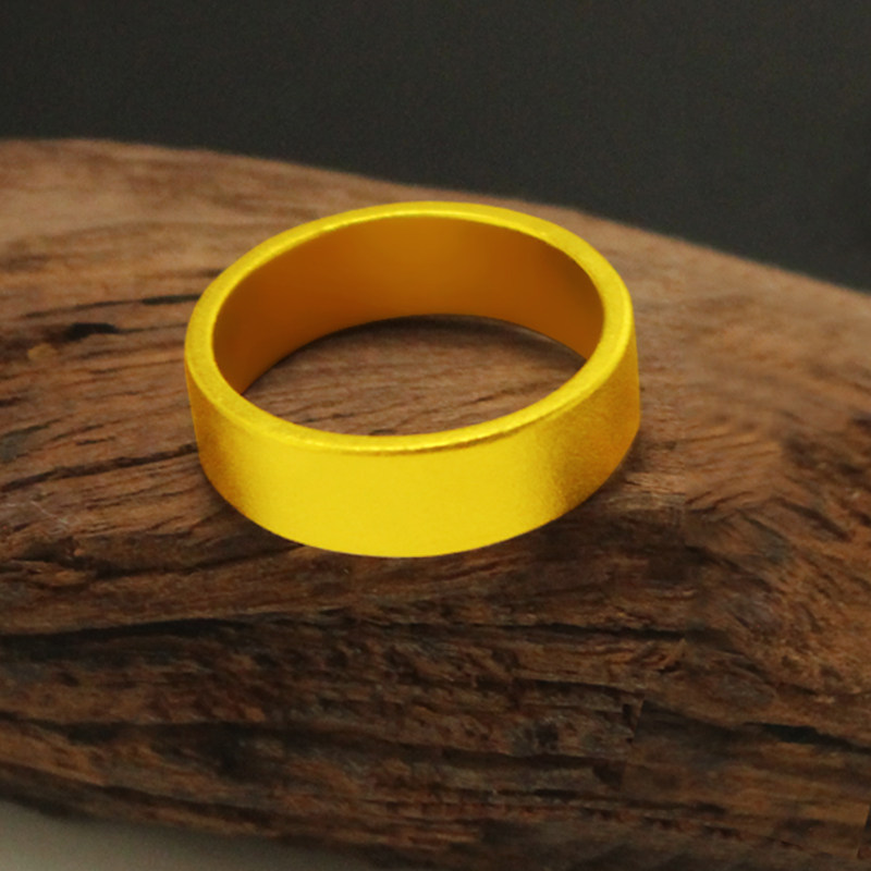 和源足金999古法实心简约大众