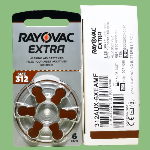 rayovac雷特威助听器电池312