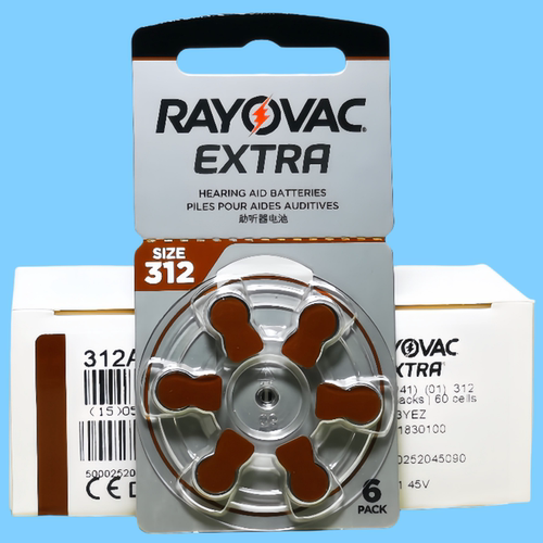 RAYOVAC雷特威助听器电池312