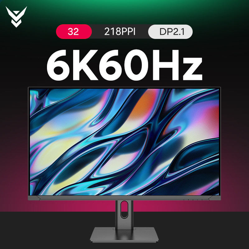 IC显示器32英寸6K电脑IPS液晶显示屏Mac设计师外接X326K