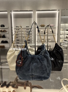 【珊珊家不退换】CHARLES&KEITH托特包CK2-40151610带包挂油蜡皮