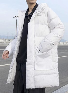 彪马耐磨保暖连帽中长款男女款