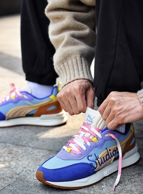 PUMA彪马 Mirage MOX 2026年昊然同款 联名复古轻便跑鞋375189 01