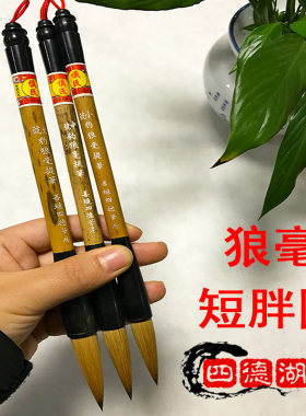 善琏湖笔湖笔毛笔狼毫大号精品