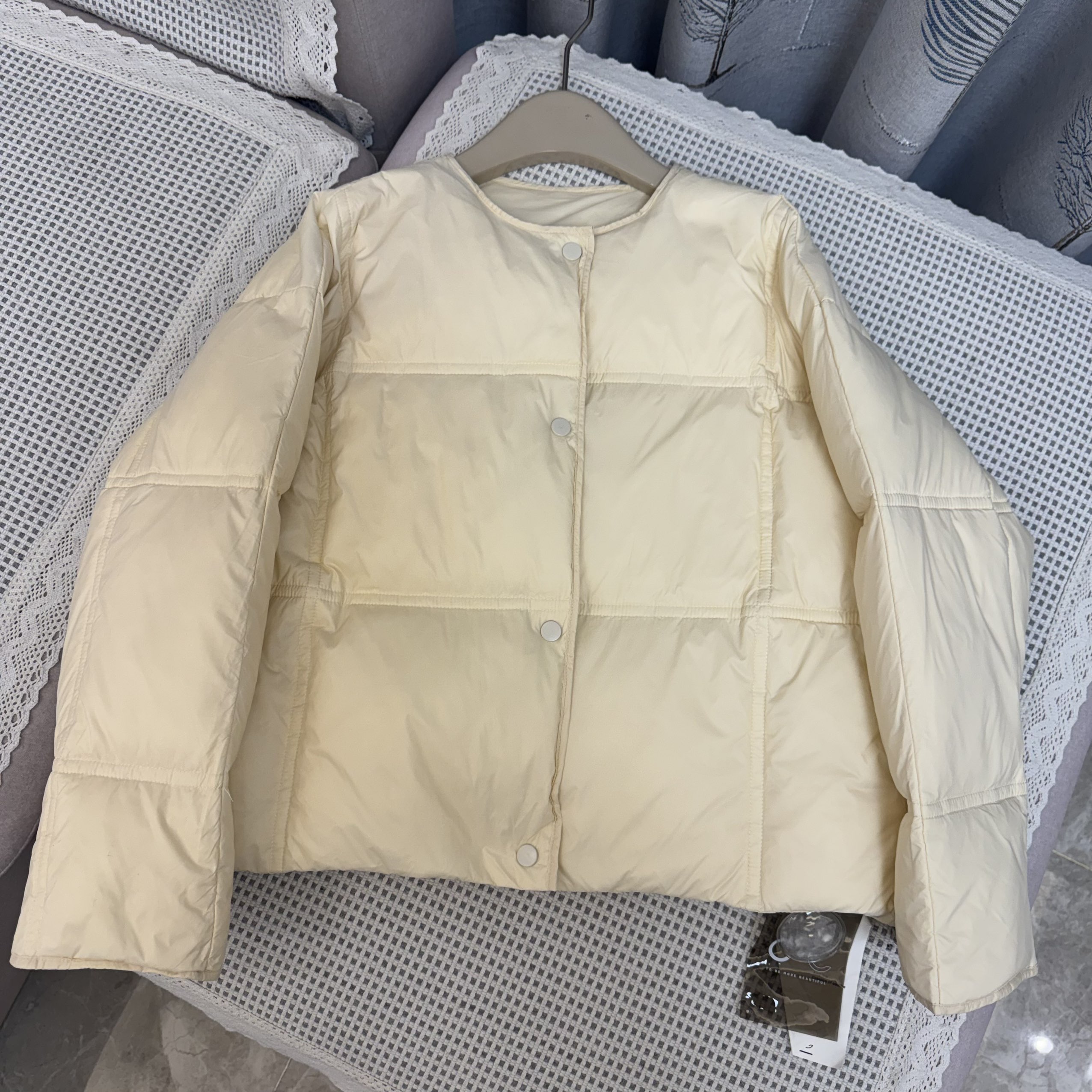 小个子超值短款白鸭绒羽绒服