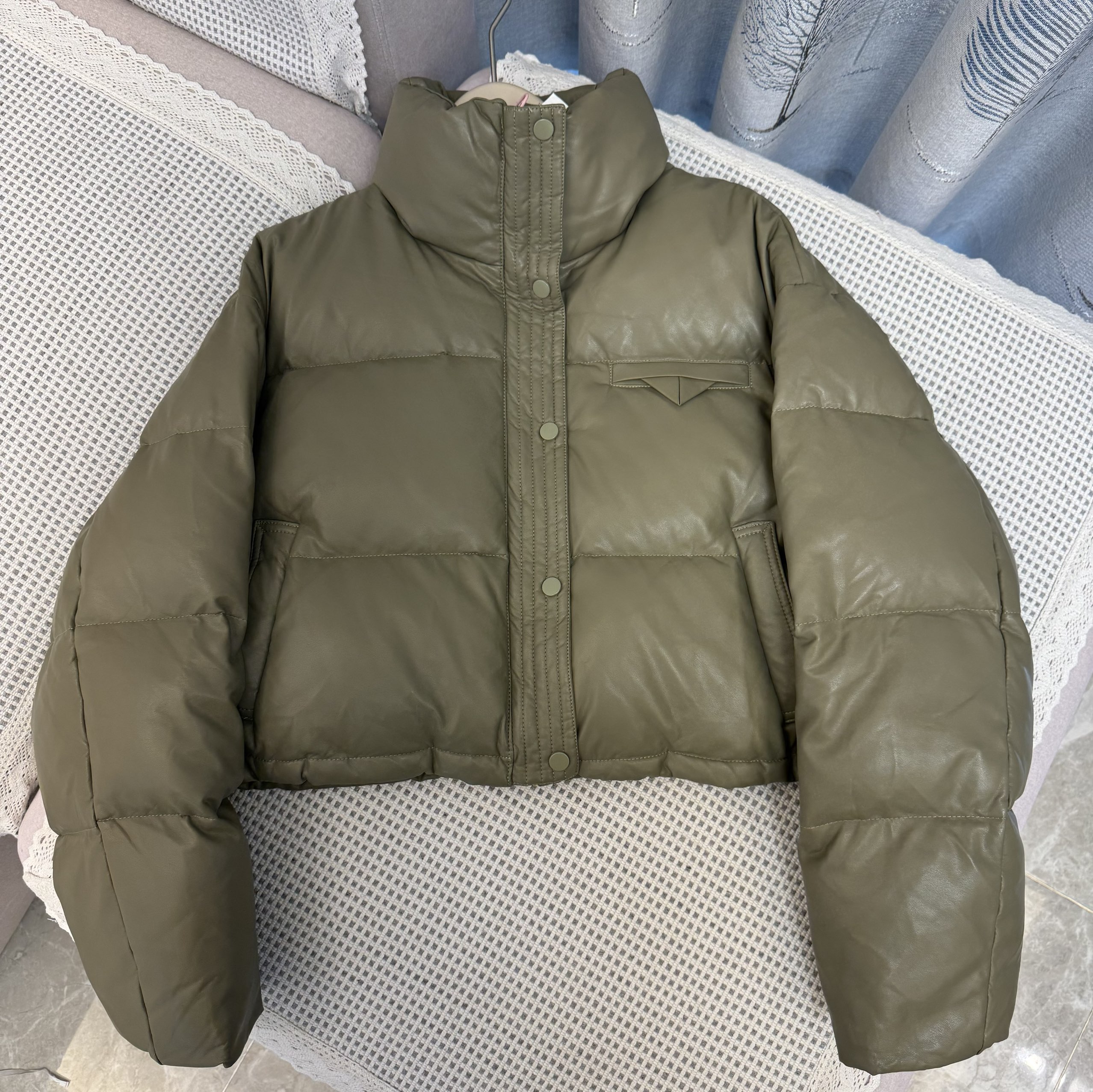 C.C专业90白鸭绒女加厚羽绒服