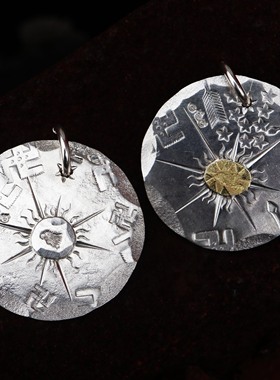 铁头的店吊坠纯银情侣18k高山隆