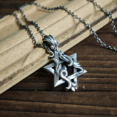 复古朋克 铁头 海克斯之星吊坠 Deal Design 店 925银