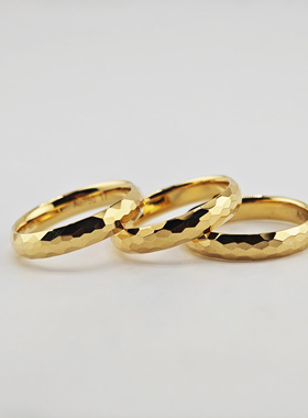 铁头的店男女通用18K金戒指