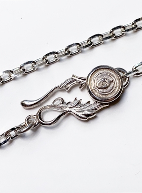 吉原之项链铁头的店纯银角链情侣