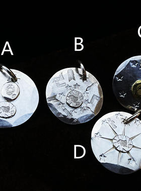 吊坠点金铁头的店纯银高山隆情侣