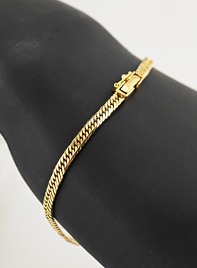 铁头的店日韩男女通用18K黄手链