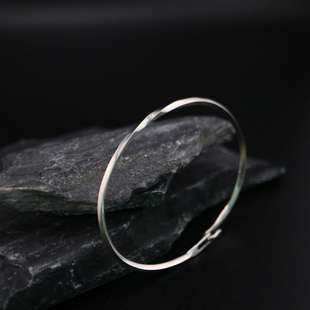 铁头的店 Werkstatt Munchen德国小众工业风 扭曲细款手镯 情侣款