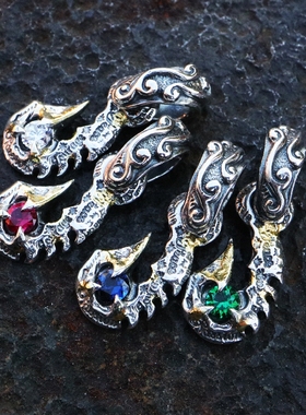 铁头的店abbwlll涂鸦鎏金925纯银