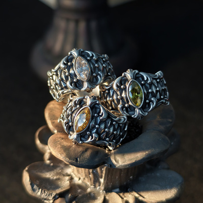 铁头的店男女通用925银钻戒戒指