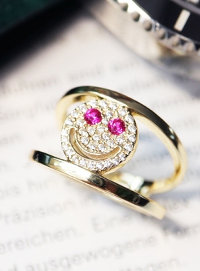 铁头的店eyefunny风格925银戒指