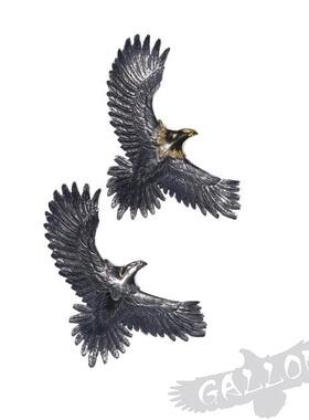 小鹰吊坠HB铁头的店纯银雄鹰情侣