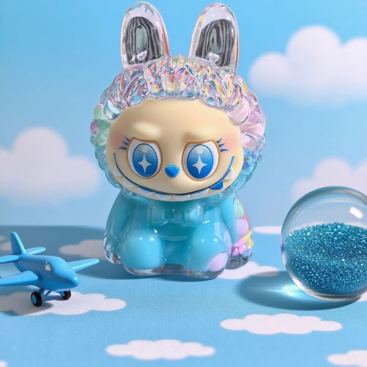 拉布布大号水晶入油桌面摆件创意亚克力流油摆饰车载精致饰品礼物,节庆用品/礼品,储蓄罐,淘宝优惠券,粉丝福利购,淘宝优惠卷