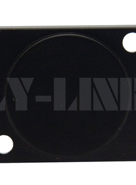 D型 黑色 空白挡板支架