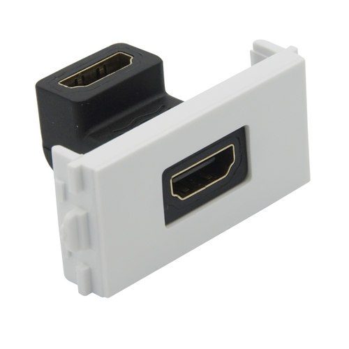 免焊接 弯头 HDMI 直插型 母对母模块 V2.0版本