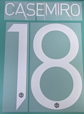 21-23 年度 曼聯 主場原裝歐冠印號 RONALDO ERIKSEN MARTINEZ