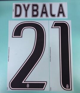 2015-16 年度 尤文圖斯 主場 原裝印號 PJANIC DYBALA MARCHISIO