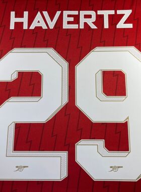 2023-24 年度 阿森納 主場 原裝 歐冠印字 ODEGAARD SAKA G.JESUE