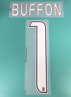 2016-17 年度 尤文圖斯客場 原裝印號 HIGUAIN PJACA BUFFON 布馮